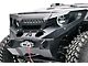 Fab Fours Grumper 20-Inch LED Light Bar Mount; Matte Black (20-24 Jeep Gladiator JT)