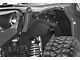 Fab Fours Grumper Front Inner Fenders; Matte Black (18-24 Jeep Wrangler JL)