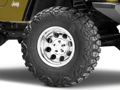Pro Comp Wheels Series 1069 Polished Wheel; 15x8 (97-06 Jeep Wrangler TJ)