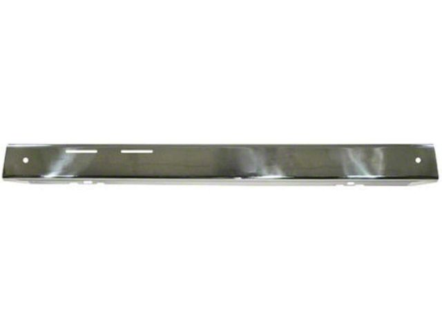 Rugged Ridge Front Bumper Overlay; Stainless Steel (76-86 Jeep CJ7)