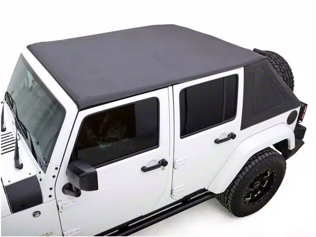 Rugged Ridge Voyager Soft Top; Black Diamond (07-18 Jeep Wrangler JK 4-Door)