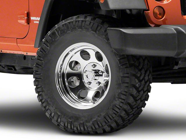Pro Comp Wheels Series 1069 Polished Wheel; 16x8 (07-18 Jeep Wrangler JK)