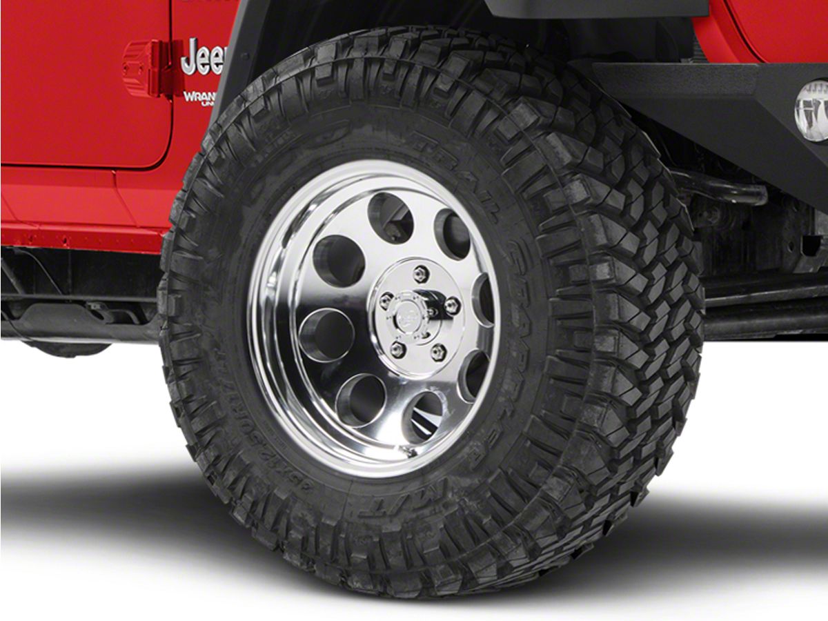 Pro Comp Wheels Jeep Wrangler Series 1069 Polished Wheel; 17x9 1069-7973  (18-23 Jeep Wrangler JL) - Free Shipping