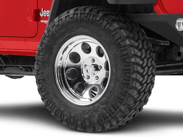 Pro Comp Wheels Series 1069 Polished Wheel; 17x9 (18-24 Jeep Wrangler JL)
