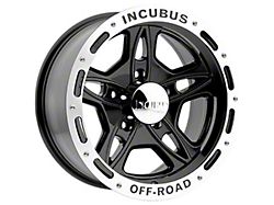 Incubus 511 Gloss Black Machined Wheel; 15x8 (97-06 Jeep Wrangler TJ)