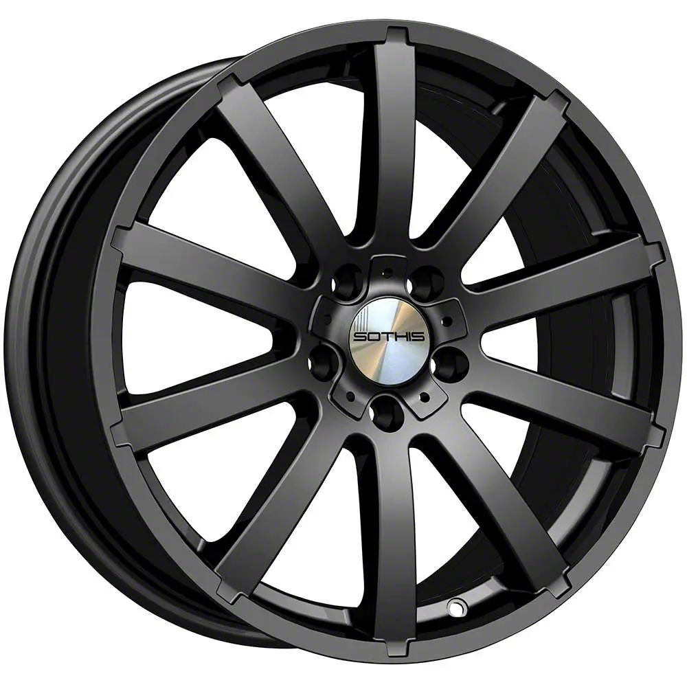 Sothis SC106 Gloss Black Wheel; 17x7 (84-01 Jeep Cherokee XJ)