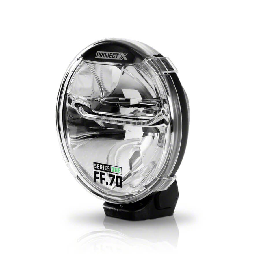 PROJECT X Bronco 7Inch Series One FF.70 LED Auxiliary Light; Flood