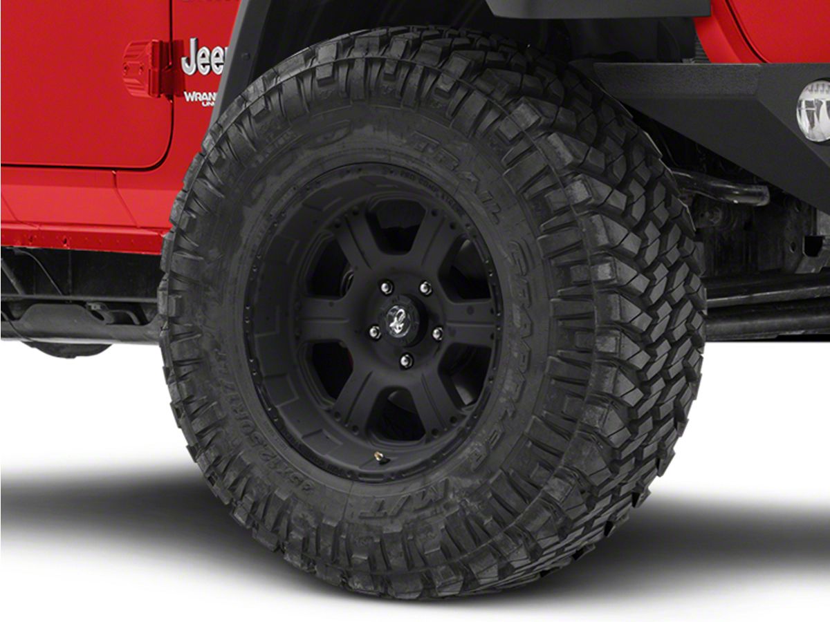 Pro Comp Wheels Jeep Wrangler 89 Series Kore Matte Black Wheel; 18x9  7089-8973 (18-23 Jeep Wrangler JL) - Free Shipping