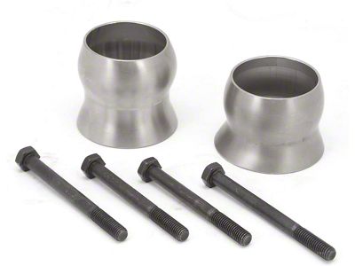 Outland Exhaust Spacer Kit for 2.50+ Inch Lift (12-18 Jeep Wrangler JK)