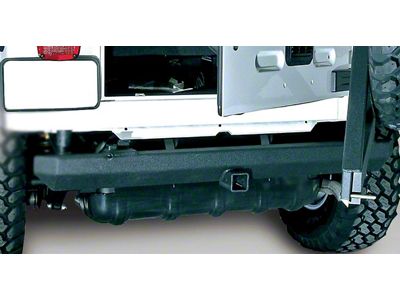Outland Rock Crawler Rear Bumper; Black (87-06 Jeep Wrangler YJ & TJ)
