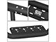 3-Inch Round Drop Side Step Bars; Textured Black (18-24 Jeep Wrangler JL 4-Door)