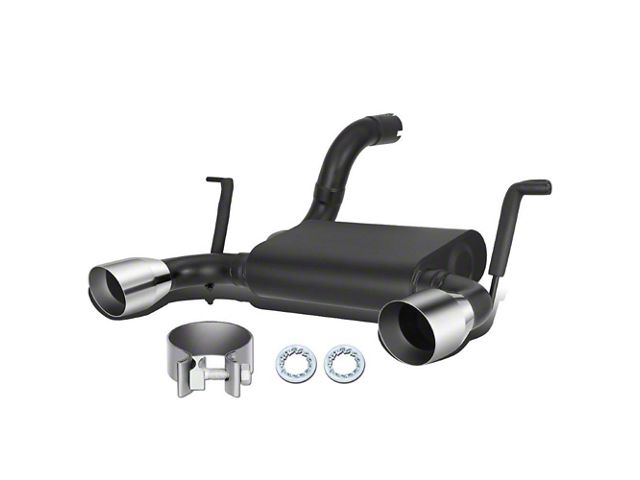 Axle-Back Exhaust with Polished Tips (18-24 2.0L or 3.6L Jeep Wrangler JL)