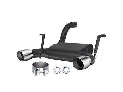 Axle-Back Exhaust with Polished Tips (18-23 2.0L or 3.6L Jeep Wrangler JL)