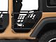 Tubular Safari Doors; Textured Black (07-18 Jeep Wrangler JK 4-Door)