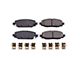 PowerStop Z17 Evolution Plus Clean Ride Ceramic Brake Pads; Rear Pair (18-24 Jeep Wrangler JL Rubicon, Sahara, Excluding 4xe & Rubicon 392)