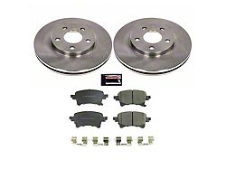 PowerStop OE Replacement Brake Rotor and Pad Kit; Rear (20-23 Jeep Gladiator JT)