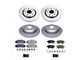 PowerStop Z17 Evolution Plus Brake Rotor and Pad Kit; Front and Rear (20-24 Jeep Gladiator JT)
