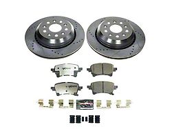 PowerStop Z36 Extreme Truck and Tow Brake Rotor and Pad Kit; Rear (20-24 Jeep Gladiator JT)