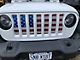 Grille Insert; American Flag with Candy Apple Sparkling Paint (20-24 Jeep Gladiator JT)
