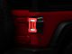 Form Lighting LED Tail Lights; Black Housing; Smoked Lens (18-24 Jeep Wrangler JL w/ Factory Halogen Tail Lights)