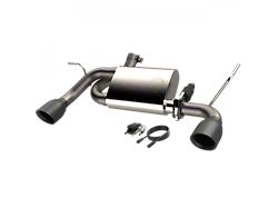 Quick Time Performance Screamer Axle-Back Exhaust with Black Tips (07-18 Jeep Wrangler JK)