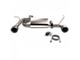Quick Time Performance Screamer Axle-Back Exhaust with Black Tips (07-18 Jeep Wrangler JK)