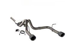 Quick Time Performance Screamer Cat-Back Exhaust with Black Tips (18-23 3.6L Jeep Wrangler JL)