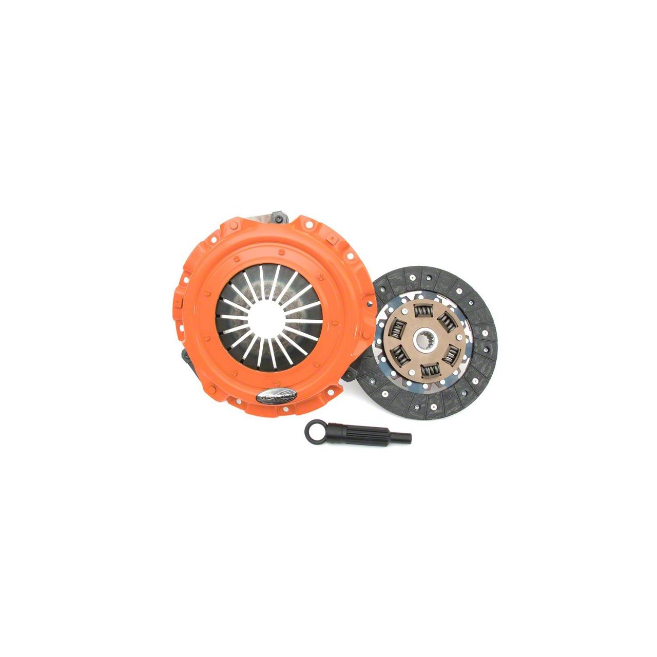 Centerforce Jeep Wrangler Dual Friction Organic/Carbon Clutch Kit; 14