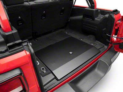 Tuffy Security Products In-Floor Locking Cargo Lid (18-23 Jeep Wrangler JL)