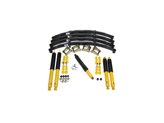 Old Man Emu 1.75 to 2-Inch Heavy Load Suspension Lift Kit with Nitrocharger Sport Shocks (87-95 Jeep Wrangler YJ)
