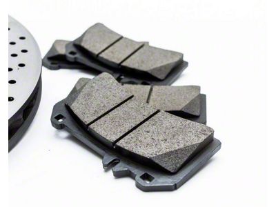 Rockies Series Semi-Metallic Brake Pads; Front Pair (07-18 Jeep Wrangler JK)