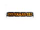 Heretic Studios 10-Inch Amber LED Light Bar; Combo Beam (Universal; Some Adaptation May Be Required)