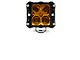 Heretic Studios 4-Inch Amber LED Pod Light; Flood Beam (Universal; Some Adaptation May Be Required)