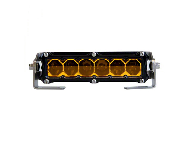 Heretic Studios 6-Inch Amber LED Light Bar; Combo Beam (Universal; Some Adaptation May Be Required)