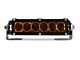 Heretic Studios 6-Inch Amber LED Light Bar; Flood Beam (Universal; Some Adaptation May Be Required)