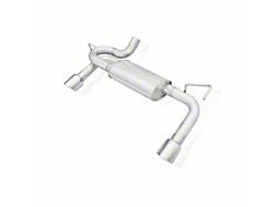 Reaper Off-Road Axle-Back Exhaust System with Polished Tips (07-18 Jeep Wrangler JK)