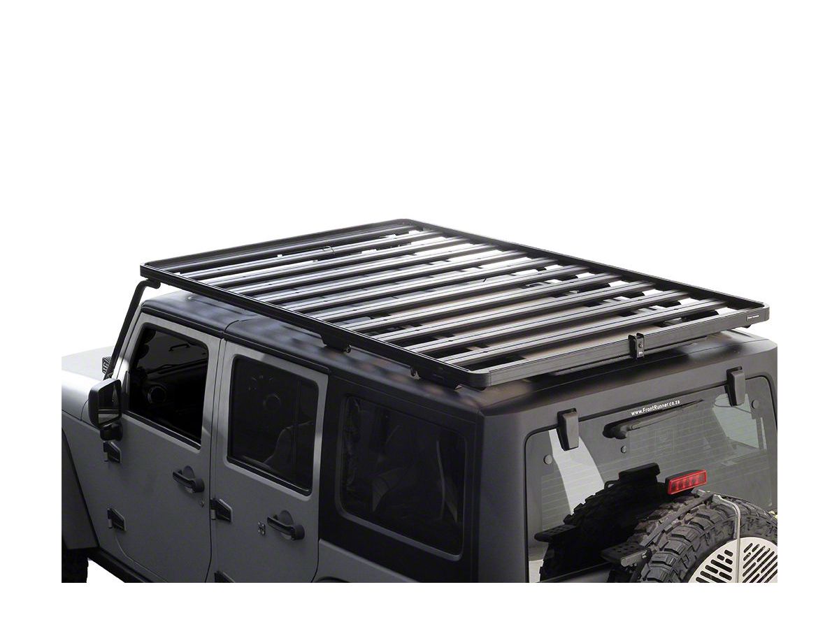 Front Runner Jeep Wrangler Extreme Roof Rack Kit KRJW003T (07-18 Jeep  Wrangler JK 4-Door) - Free Shipping
