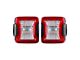 American Modified JK to JL Conversion LED Tail Lights; Black Housing; Clear Lens (07-18 Jeep Wrangler JK)