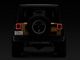 American Modified JK to JL Conversion LED Tail Lights; Black Housing; Smoked Lens (07-18 Jeep Wrangler JK)