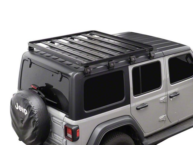 Front Runner Slimline II 1/2 Roof Rack Kit (18-23 Jeep Wrangler JL 4-Door 4xe)