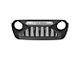 American Modified Demon Grille with Red 5 Star LED Lights Bar (18-24 Jeep Wrangler JL)