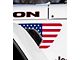 FLAG Fender Vent Premium Wrap Decal; Red White and Blue (18-24 Jeep Wrangler JL)