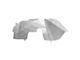 Reaper Off-Road Front Fender Liners; Uncoated (20-24 Jeep Gladiator JT)