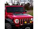Hood Graphic; Black (20-24 Jeep Gladiator JT, Excluding Rubicon)