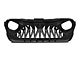 American Modified Shark Grille; Black and White (18-24 Jeep Wrangler JL)