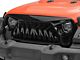 American Modified Shark Grille; Glossy Black (18-24 Jeep Wrangler JL)