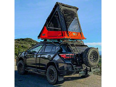 P.M.T. Packout MOLLE Tent Soft Top Rooftop Tent; Black/Gray Cover 45x78-Inch DIY Assembly (Universal; Some Adaptation May Be Required)