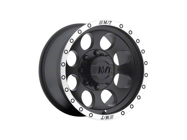 Mickey Thompson CLASSIC BAJA LOCK Matte Black Wheel; 17x9; -12mm Offset (18-24 Jeep Wrangler JL)