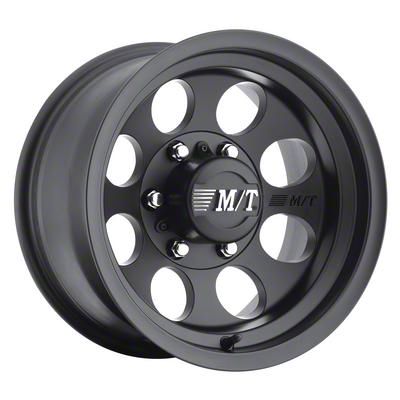 Mickey Thompson CLASSIC III Flat Black Wheel; 15x10 (87-95 Jeep Wrangler YJ)