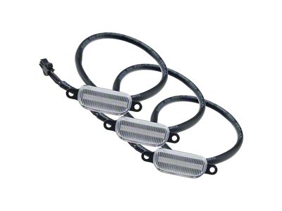 Oracle Pre-Runner Style LED Grille Light Kit; Clear Lens (Universal; Some Adaptation May Be Required)